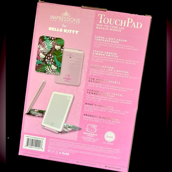 Hello Kitty Touch Pad Mirror Brand New - Picture 3 of 5